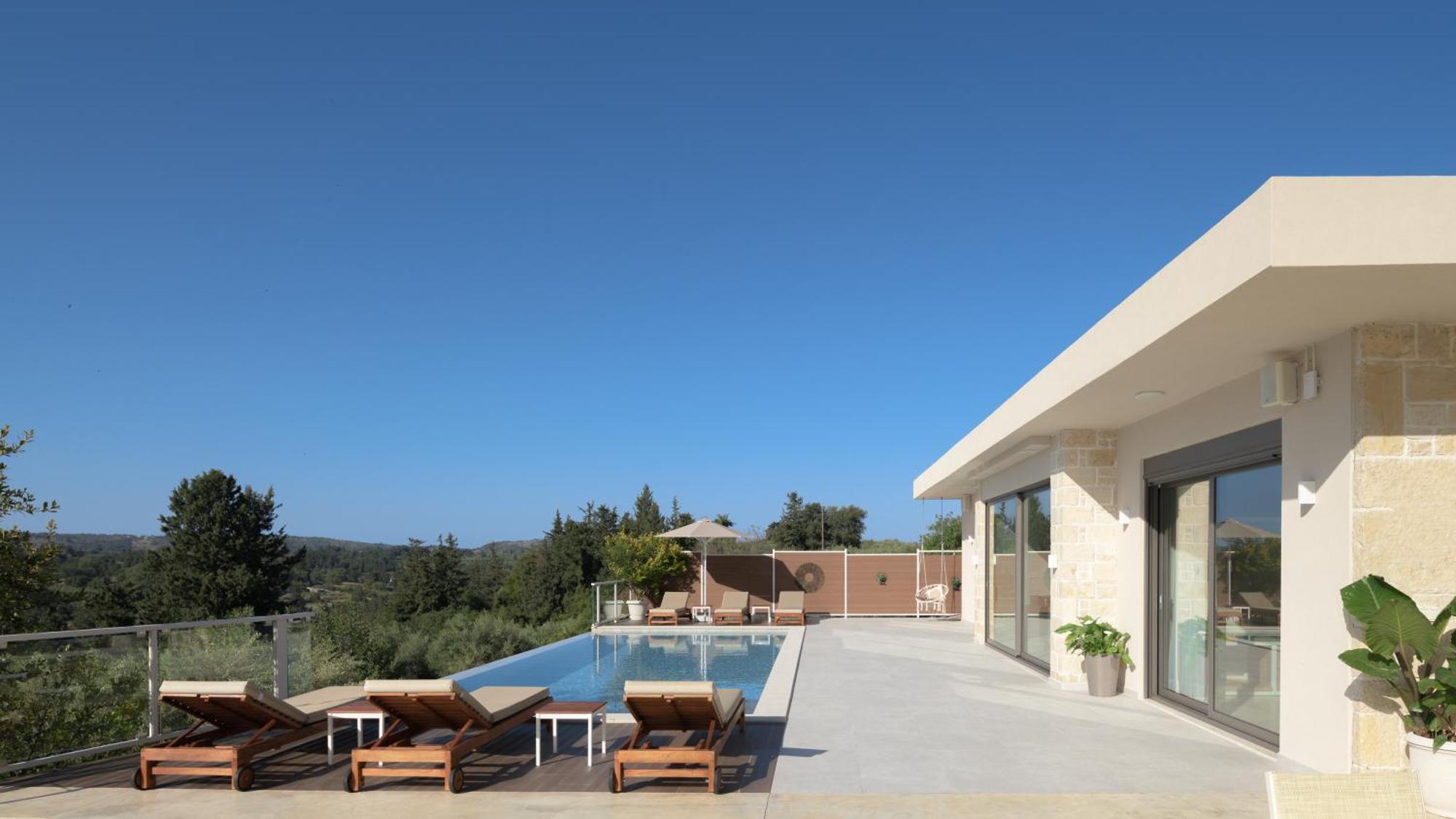 Reflection Villa, With Heated Pool, Close To Sea, By Thinkvilla La Canea Esterno foto