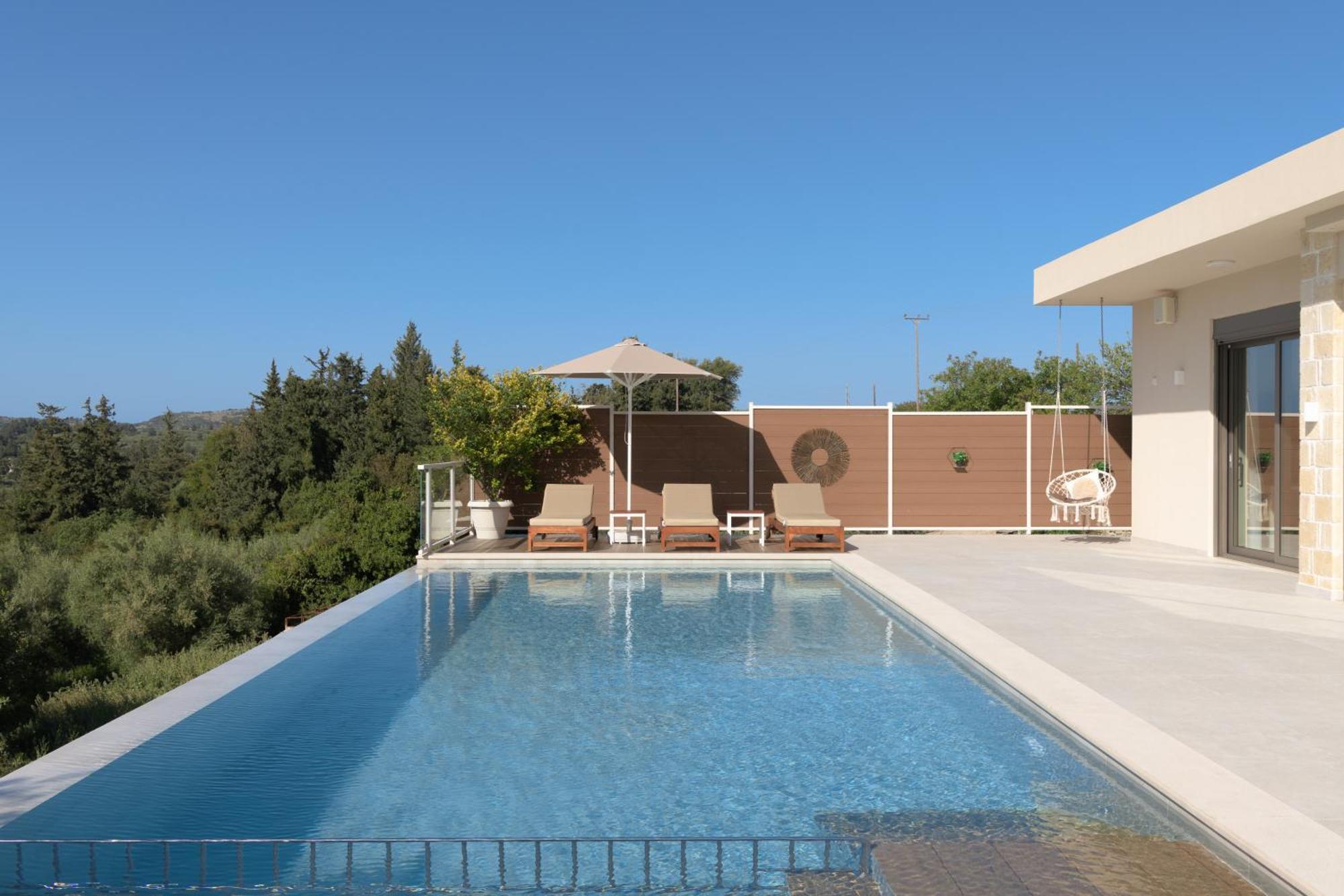 Reflection Villa, With Heated Pool, Close To Sea, By Thinkvilla La Canea Esterno foto