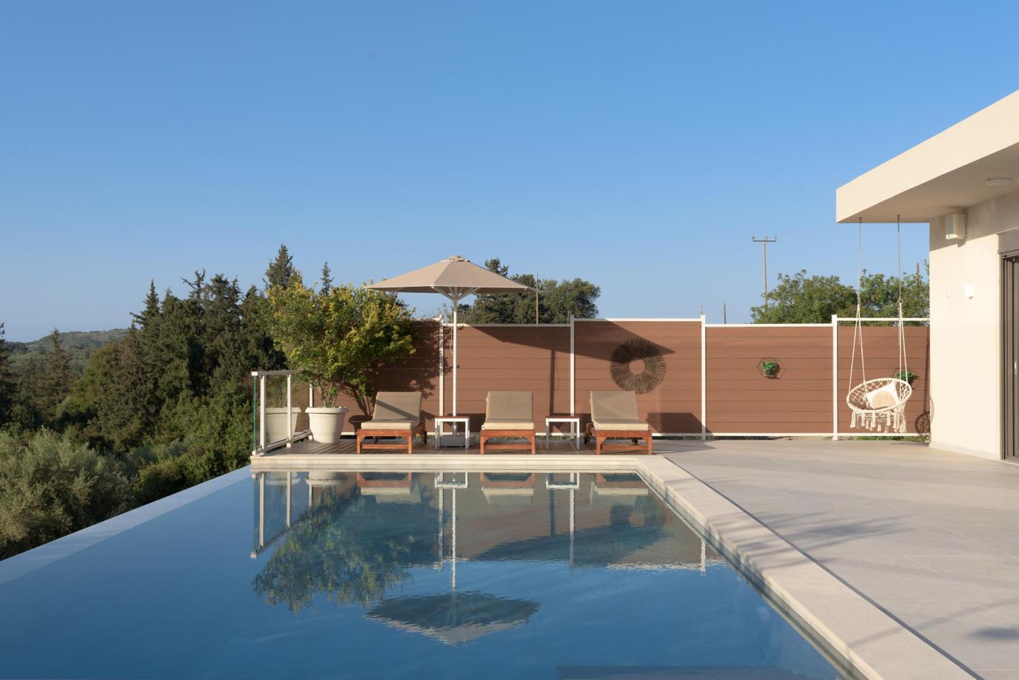 Reflection Villa, With Heated Pool, Close To Sea, By Thinkvilla La Canea Esterno foto